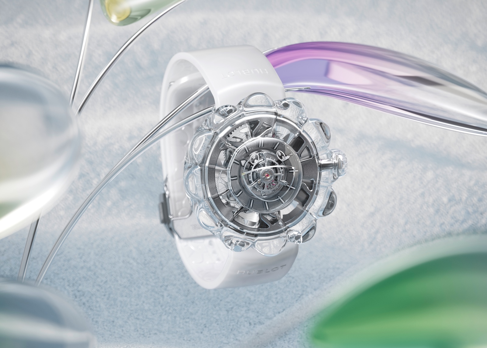 Hublot MP 15 Takashi Murakami Tourbillon Sapphire - art 1