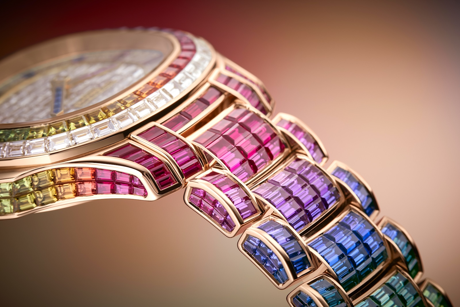 Patek Philippe Aquanaut Luce Rainbow 5260/1455R - brazalete