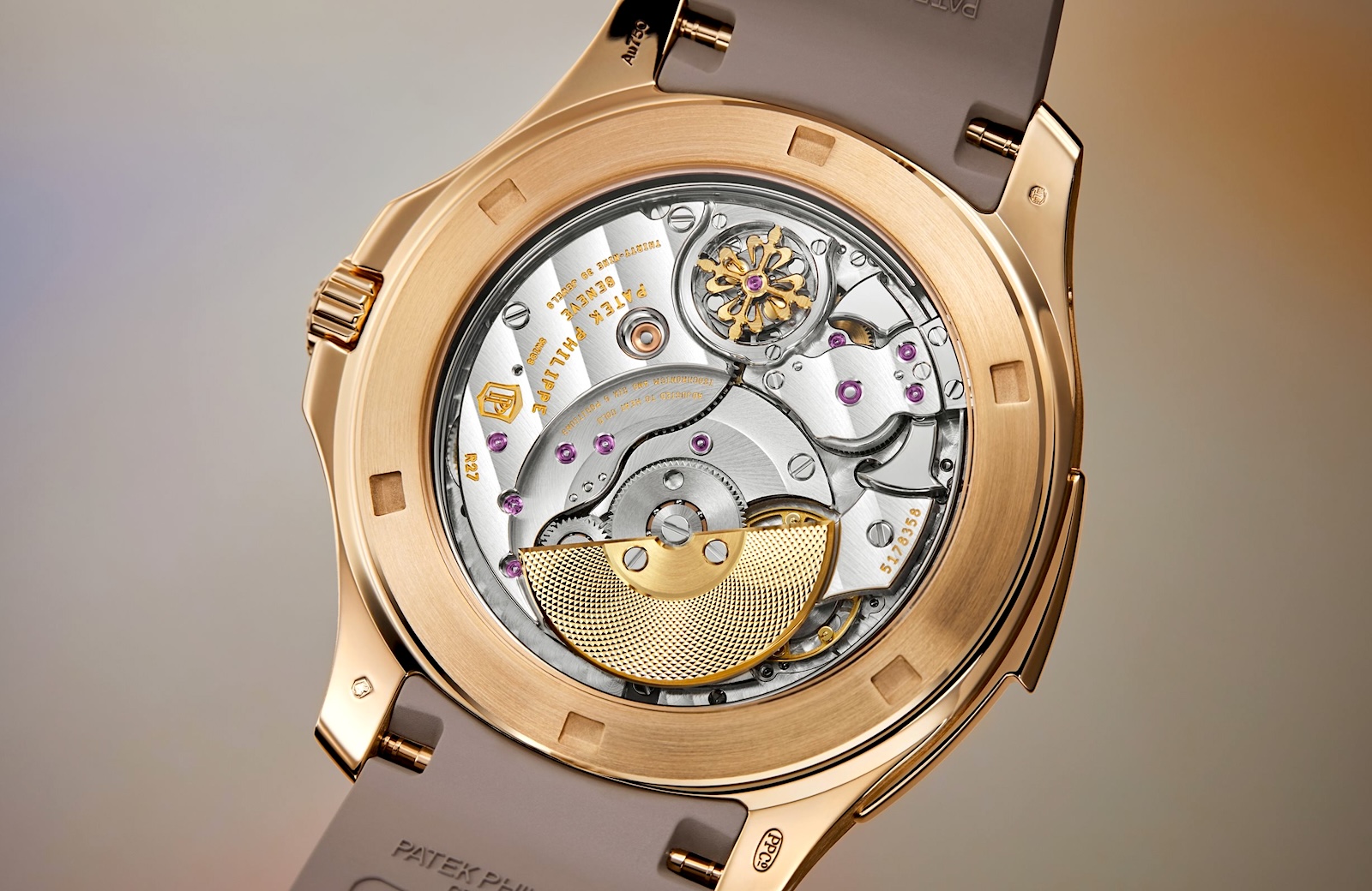 Patek Philippe Aquanaut Luce Rainbow 5260:355R - calibre R27