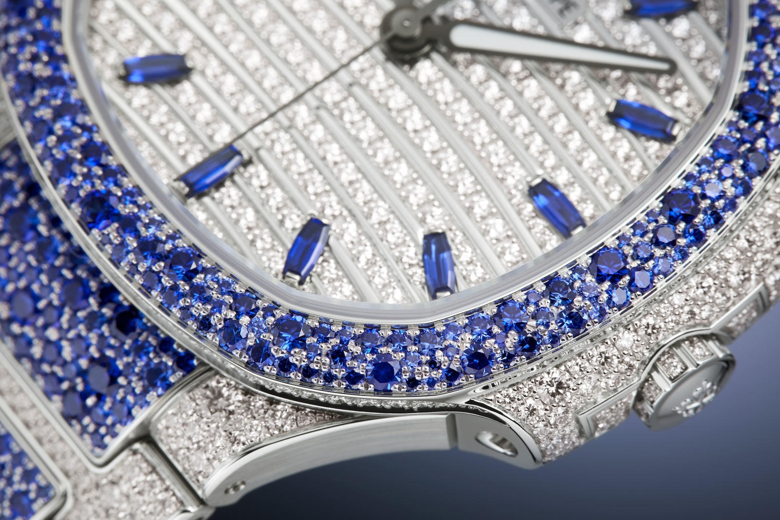 Patek Philippe Nautilus Haute Joaillerie - detalle engaste