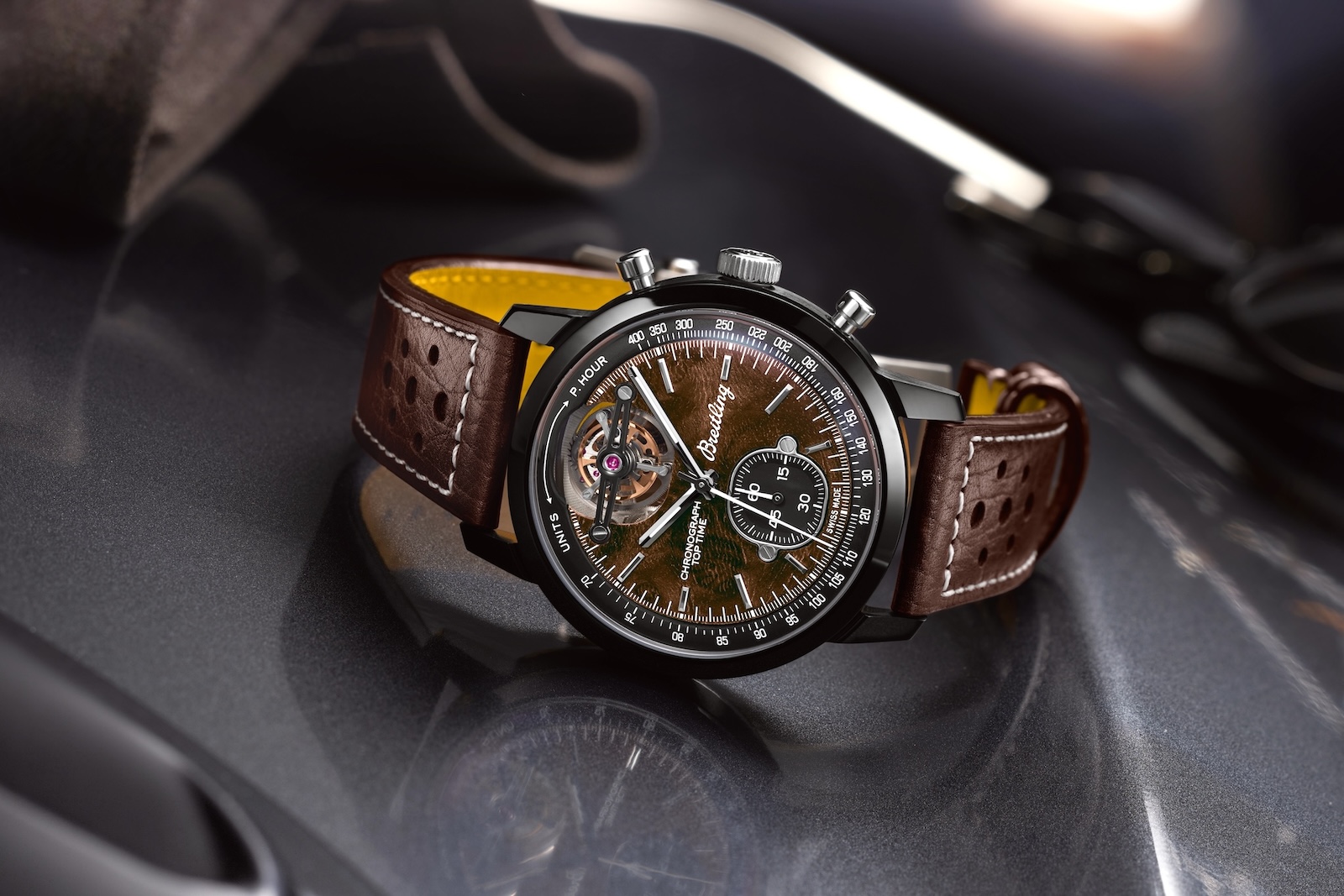 Breitling Top Time B21 Classic Cars Chronograph Tourbillon - Chevrolet Corvette