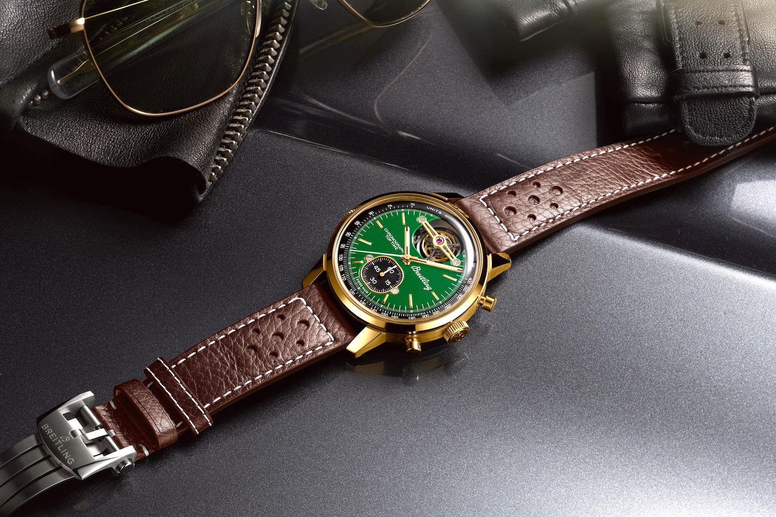 Breitling Top Time B21 Classic Cars Chronograph Tourbillon - Ford Mustang