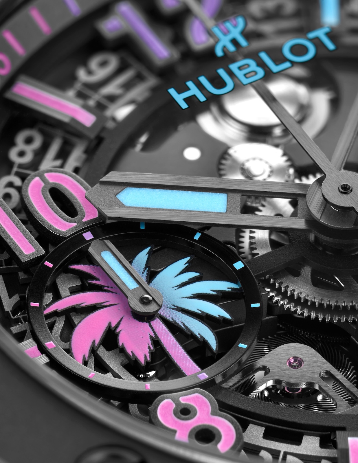 Hublot Big Bang Unico Magic City - detalle esfera