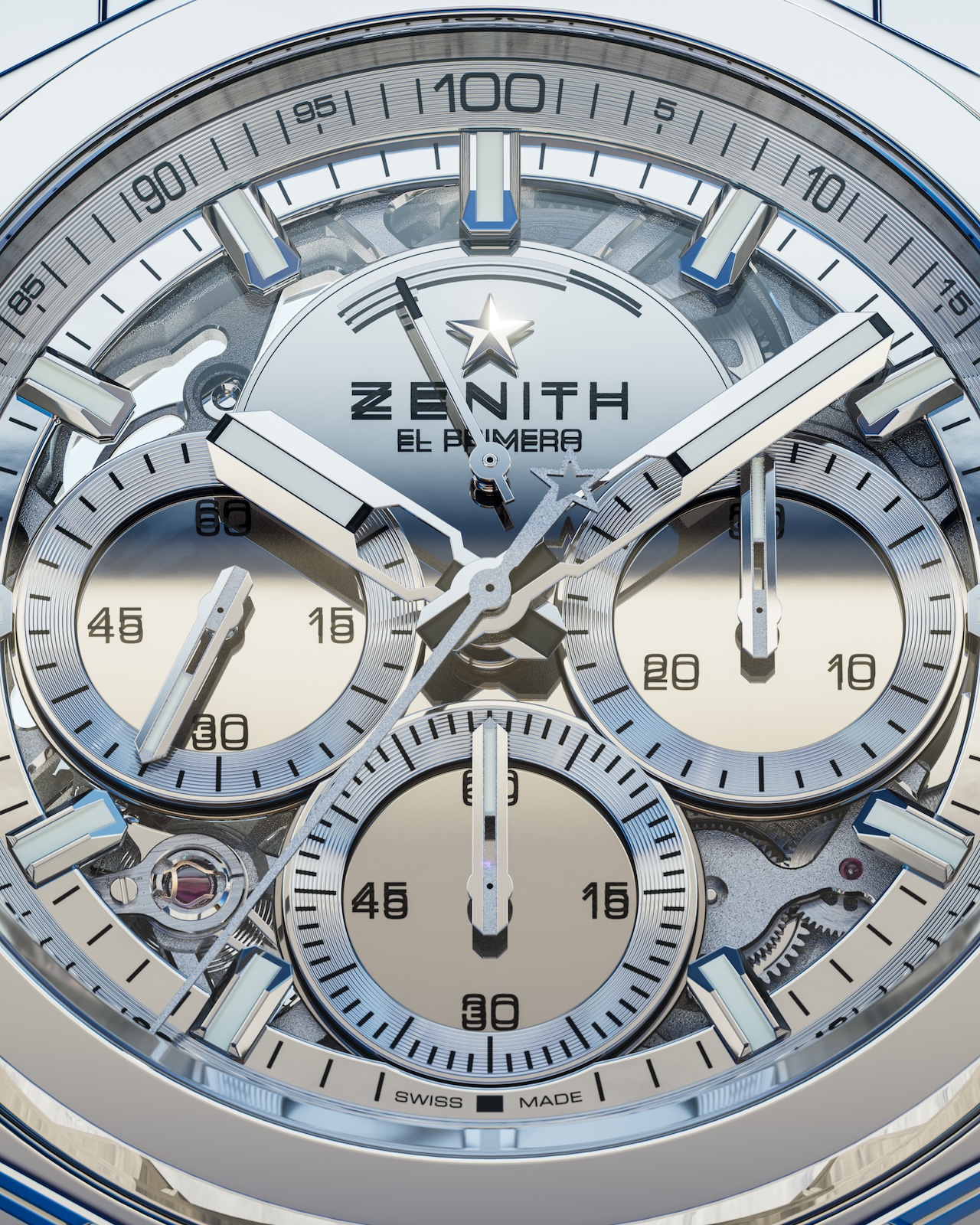 Zenith Defy Extreme Mirror - dial