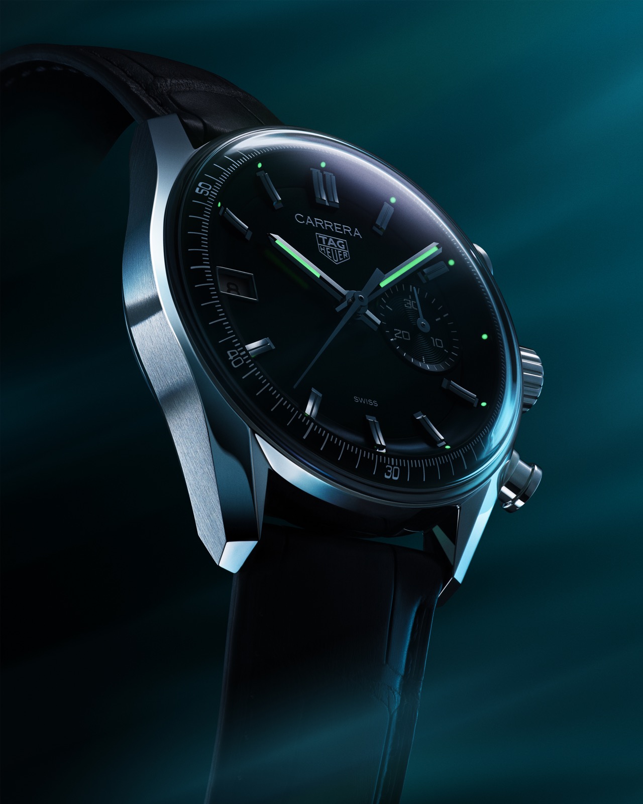 TAG Heuer Carrera Chronograph Glassbox Green