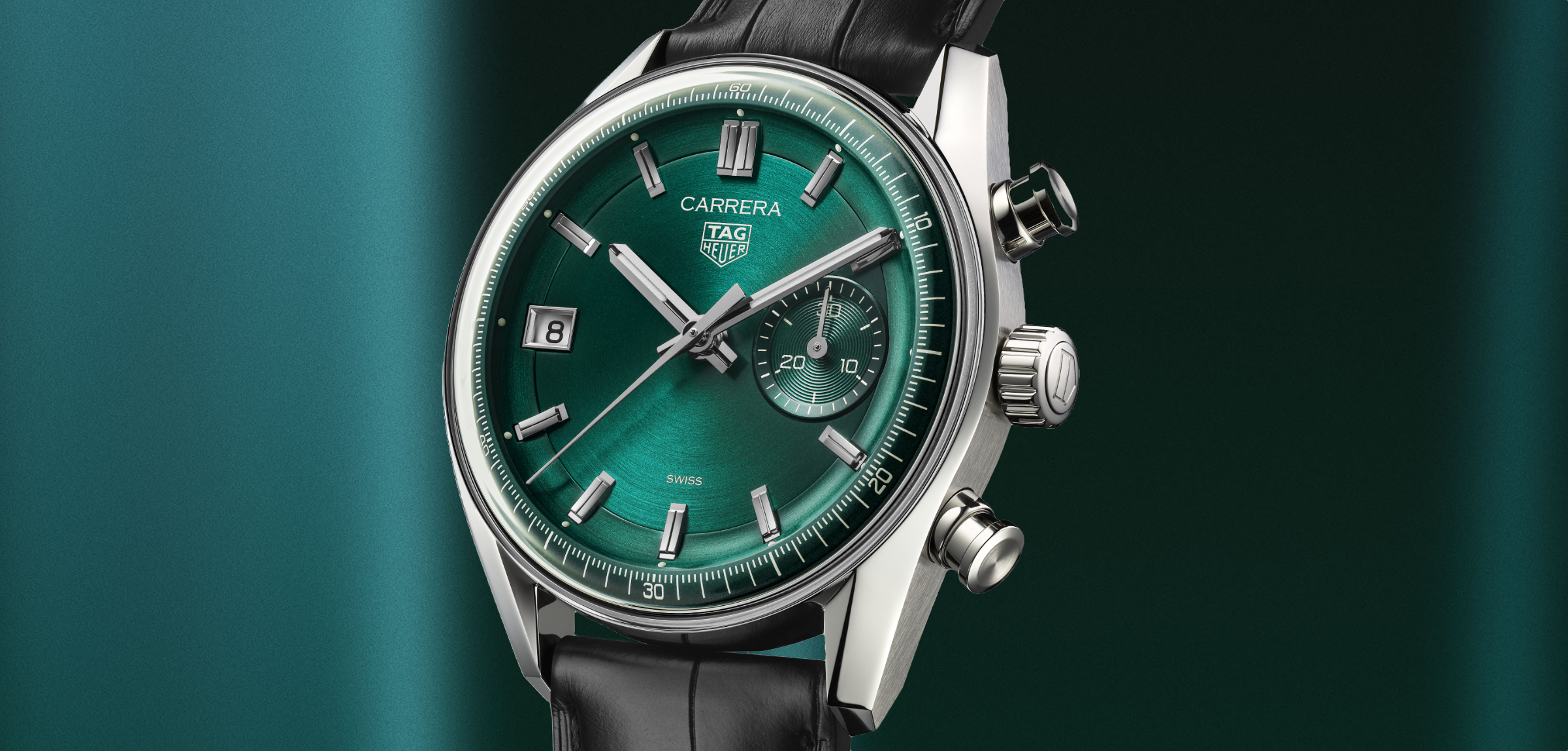 TAG Heuer Carrera Chronograph Glassbox Green