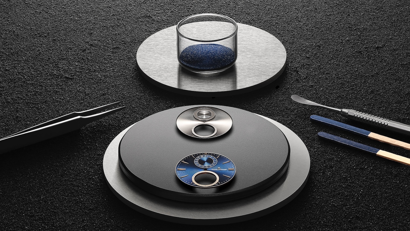 Jaeger-LeCoultre Master Ultra Thin Tourbillon Enamel - dial
