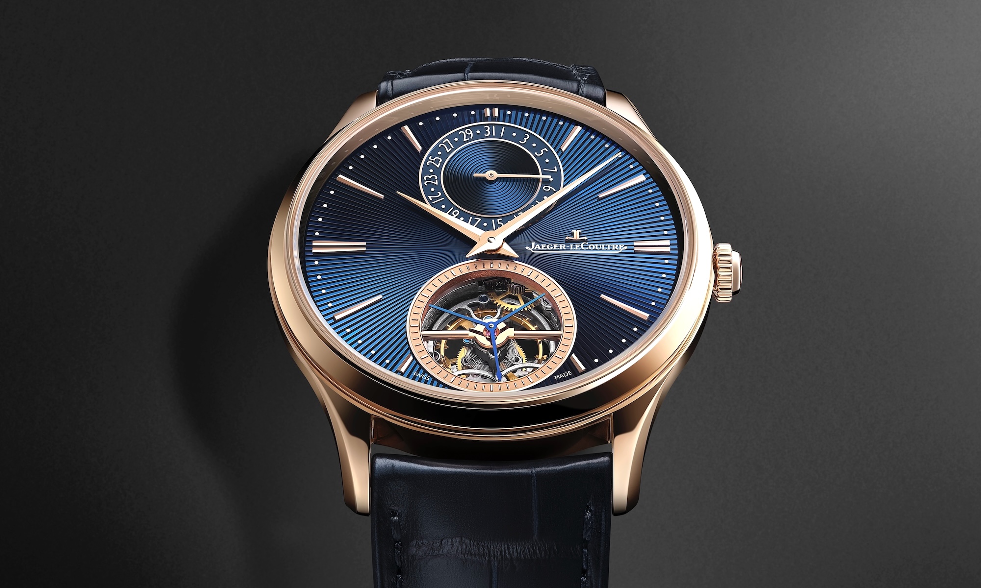 Jaeger-LeCoultre Master Ultra Thin Tourbillon Enamel - front