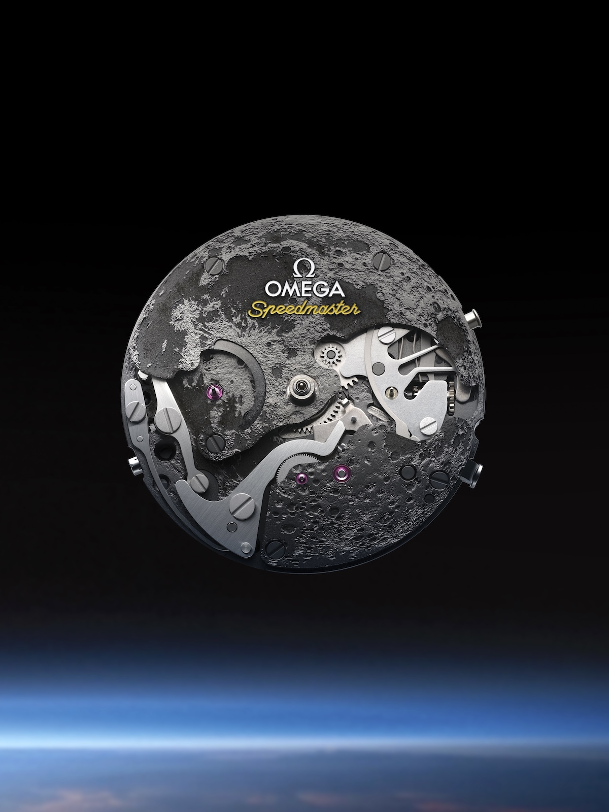 Omega Speedmaster Dark Side of the Moon - Calibre 3869 anverso