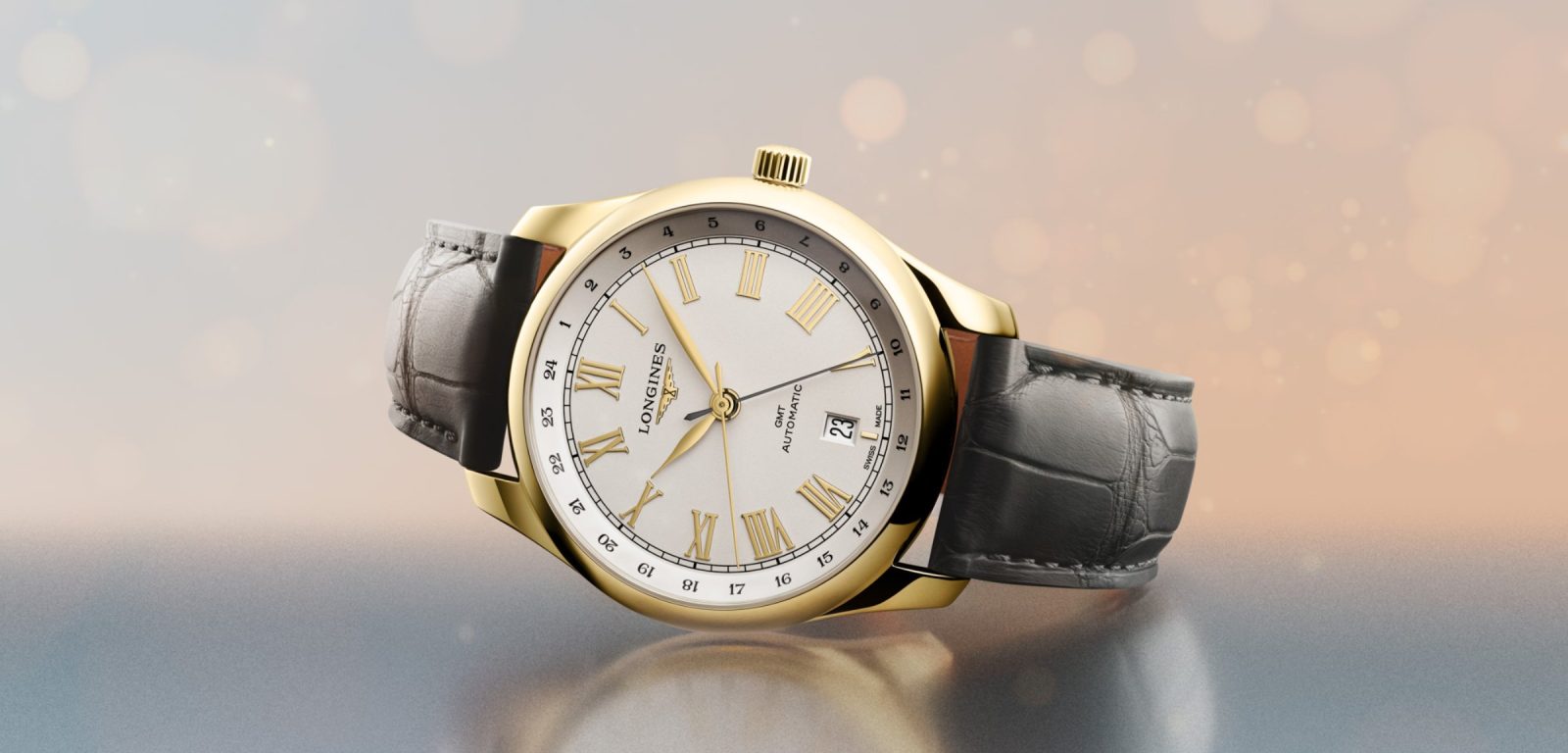Longines Master Collection GMT en oro