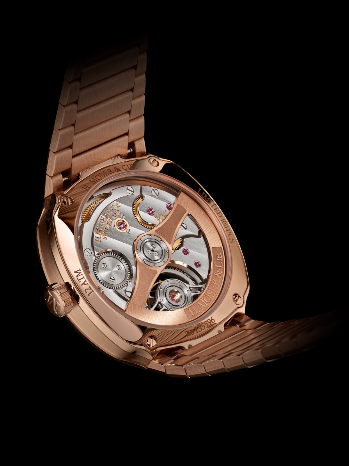 H. Moser & Cie. Streamliner Tourbillon Wyoming Jade