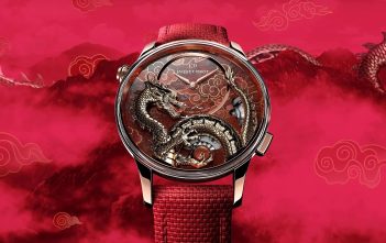 Jaquet Droz Imperial Dragon Automaton Red Gold Cuprite - cover