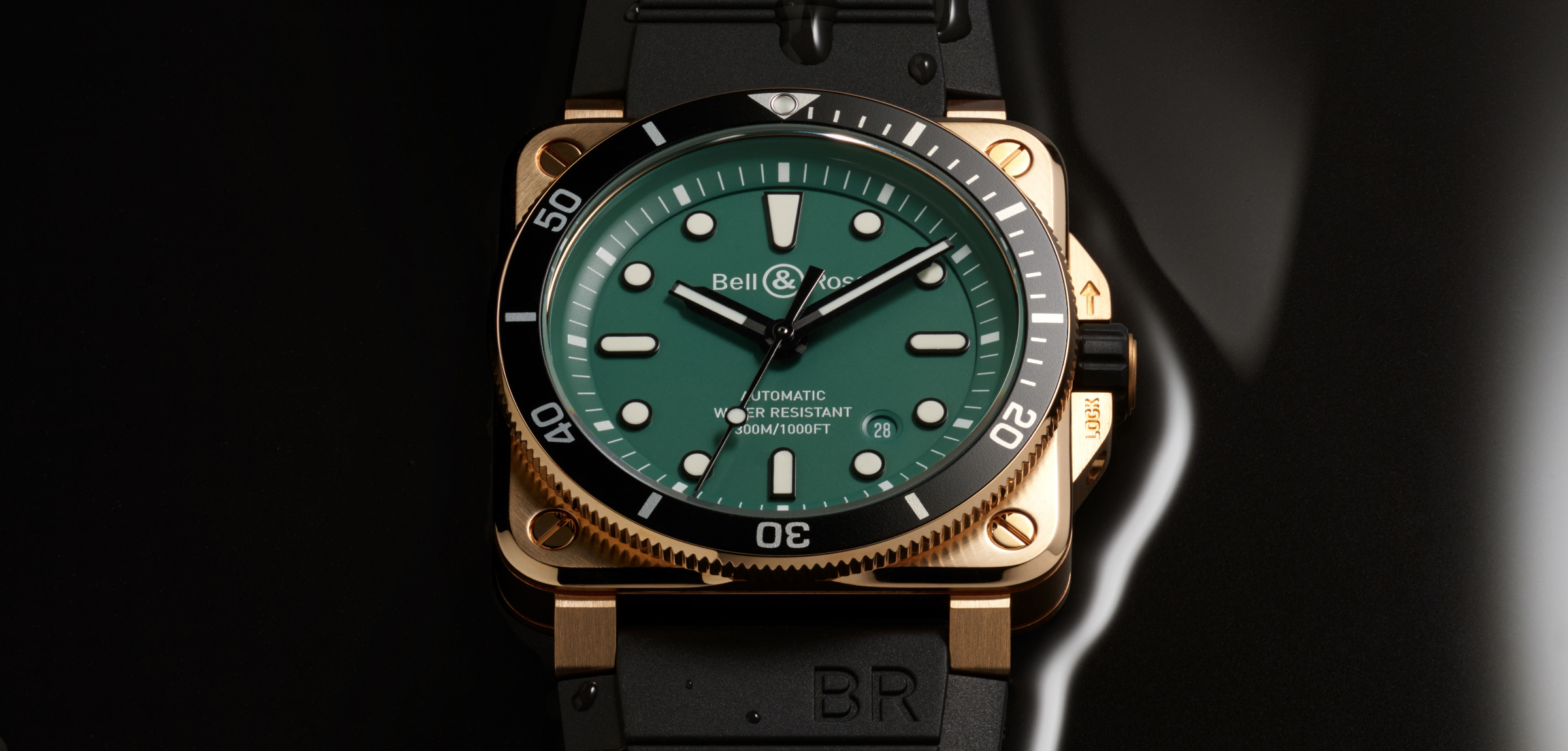 Bell & Ross BR 03-92 Diver Black & Green Bronze