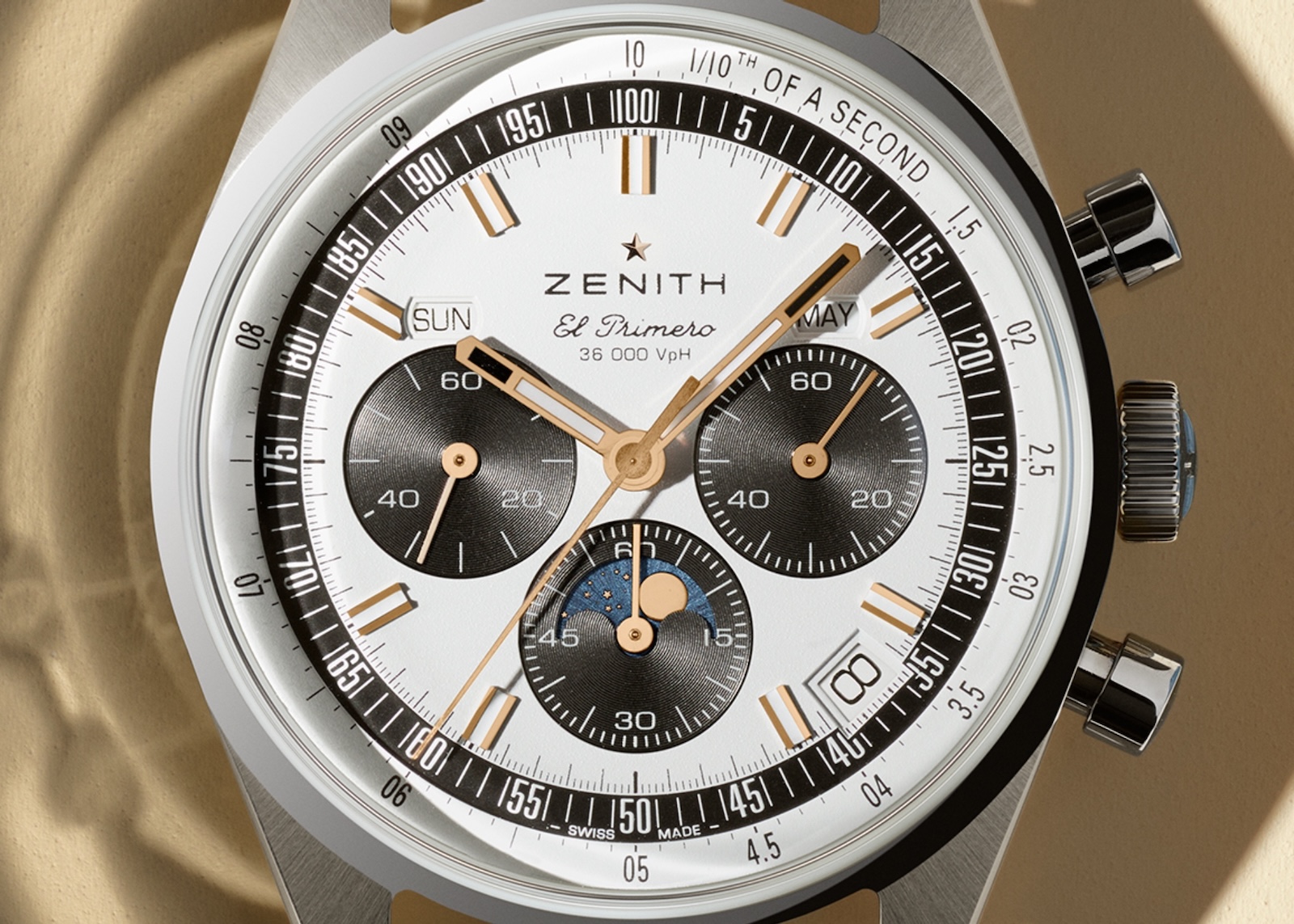 Zenith Chronomaster Original Triple Calendar -dial