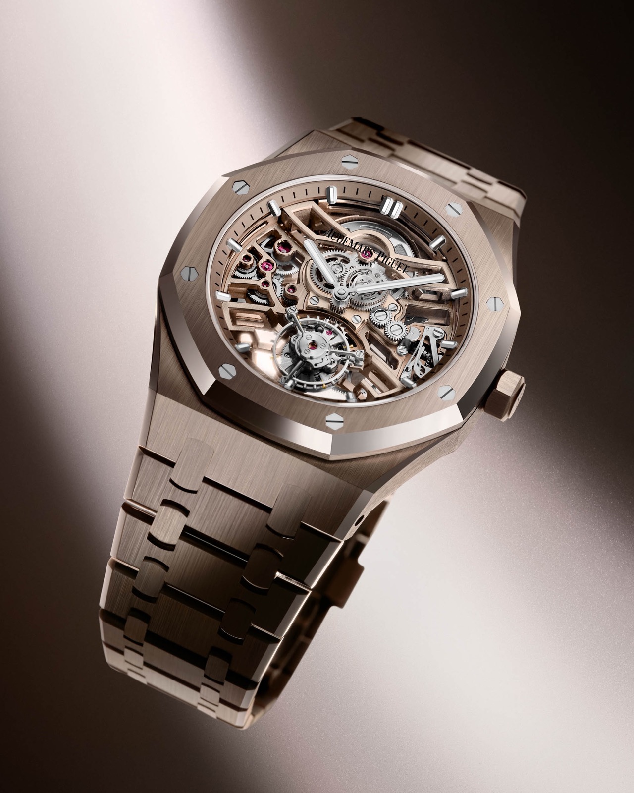 Audemars Piguet Royal Oak Flying Tourbillon Openworked “Sand Gold”