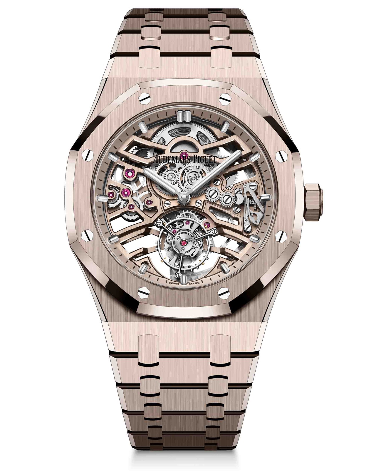 Audemars Piguet Royal Oak Flying Tourbillon Openworked “Sand Gold”