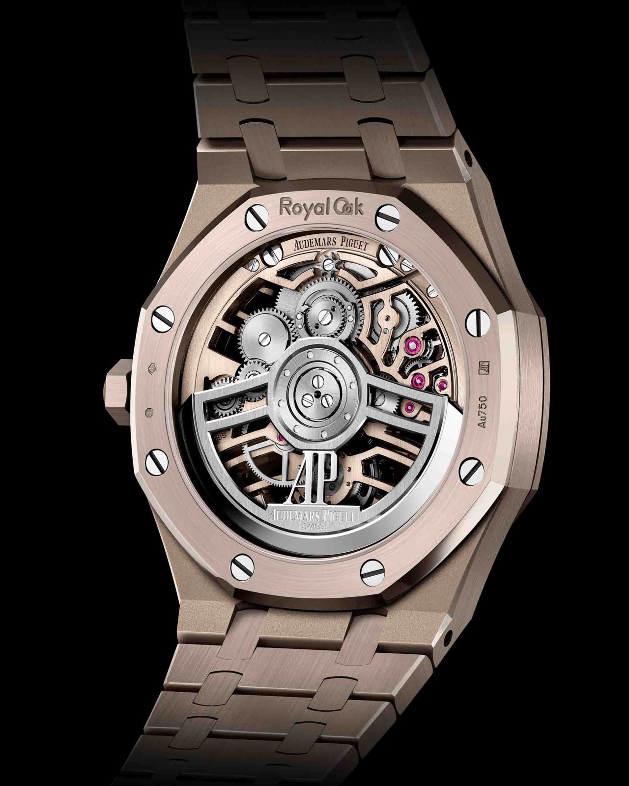 Audemars Piguet Royal Oak Flying Tourbillon Openworked “Sand Gold”