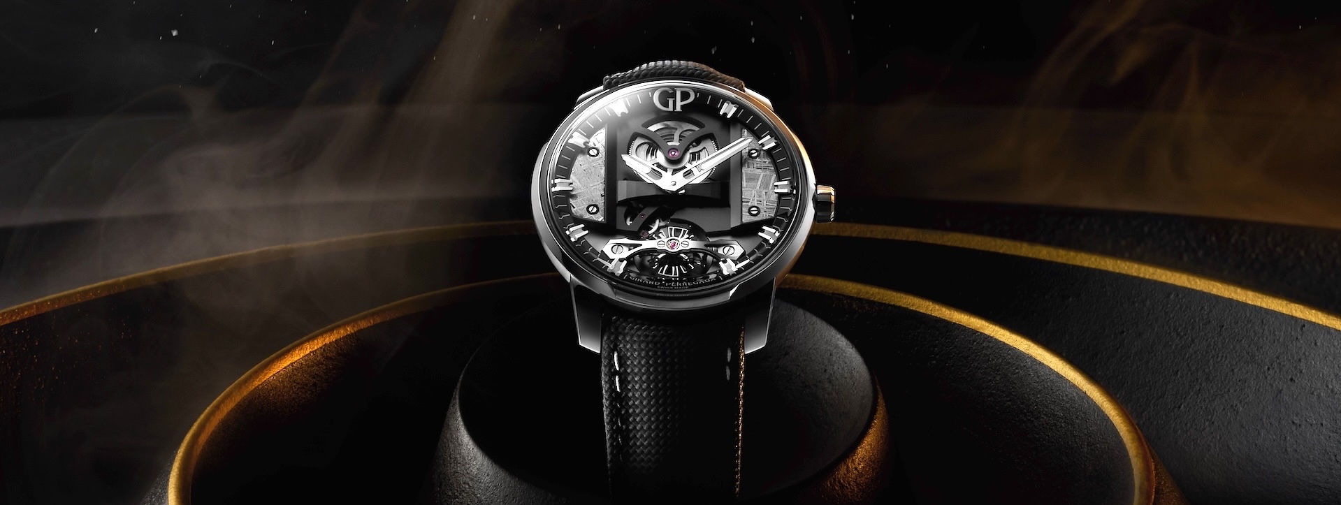 Girard-Perregaux Free Bridge Meteorite - cover