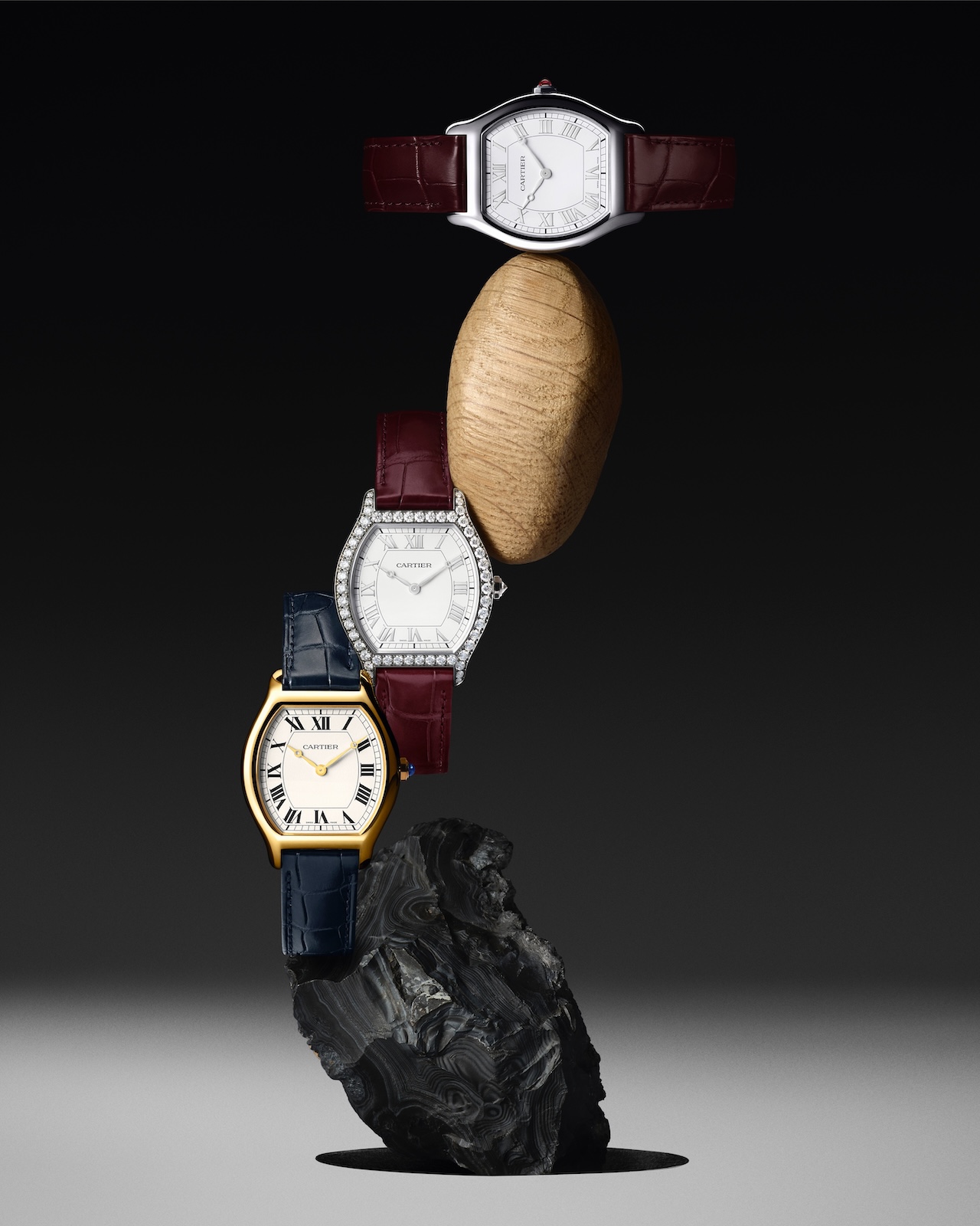 Cartier en Watches and Wonders 2024 - Privé Tortue trio