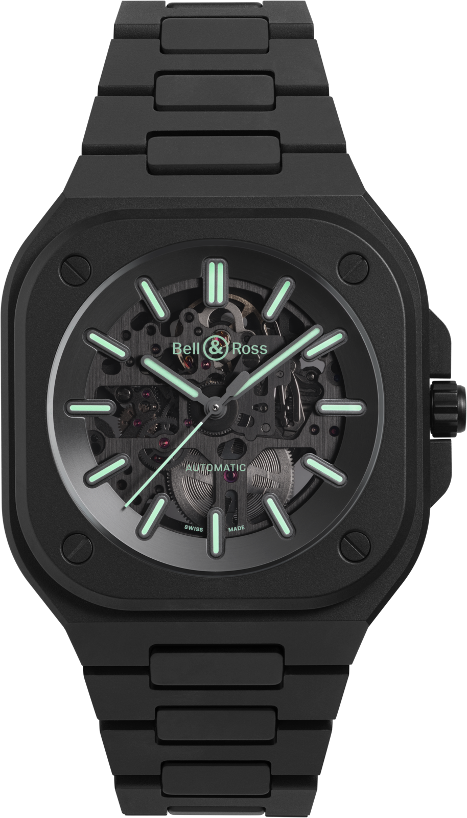 Bell & Ross BR 05 Skeleton Black Lum Ceramic