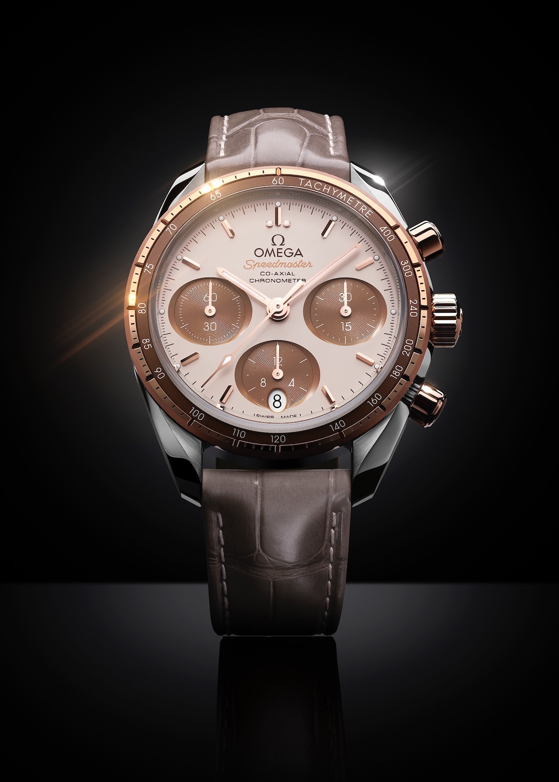 Omega Speedmaster 38 Originals - steel-Sedna strap