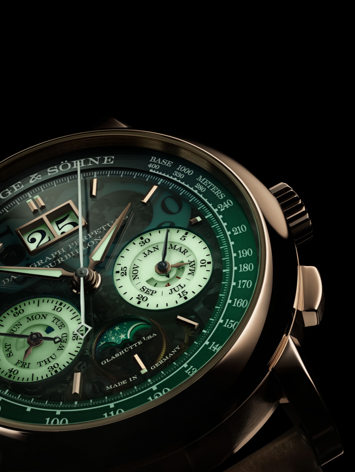 A. Lange & Söhne Datograph Perpetual Tourbillon Honeygold “Lumen”