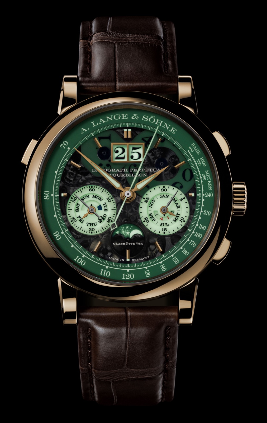 A. Lange & Söhne Datograph Perpetual Tourbillon Honeygold “Lumen”