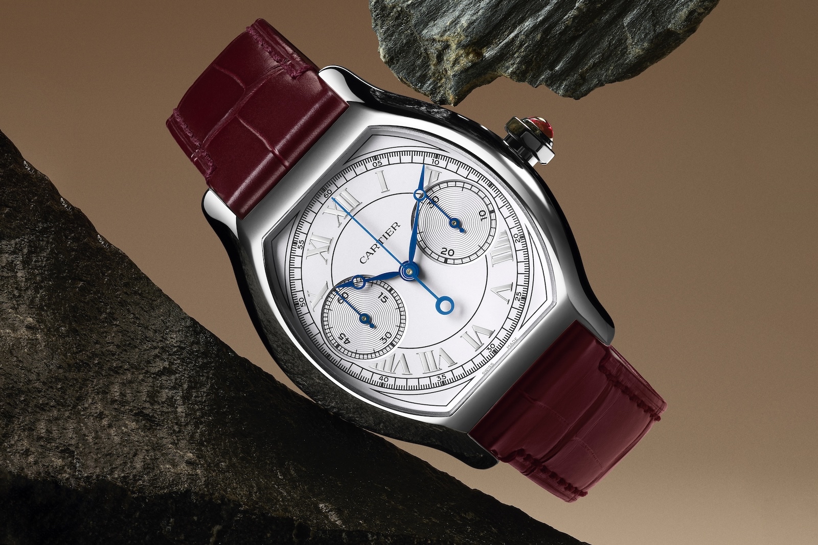 Cartier Privé Tortue Chronograph - platinum