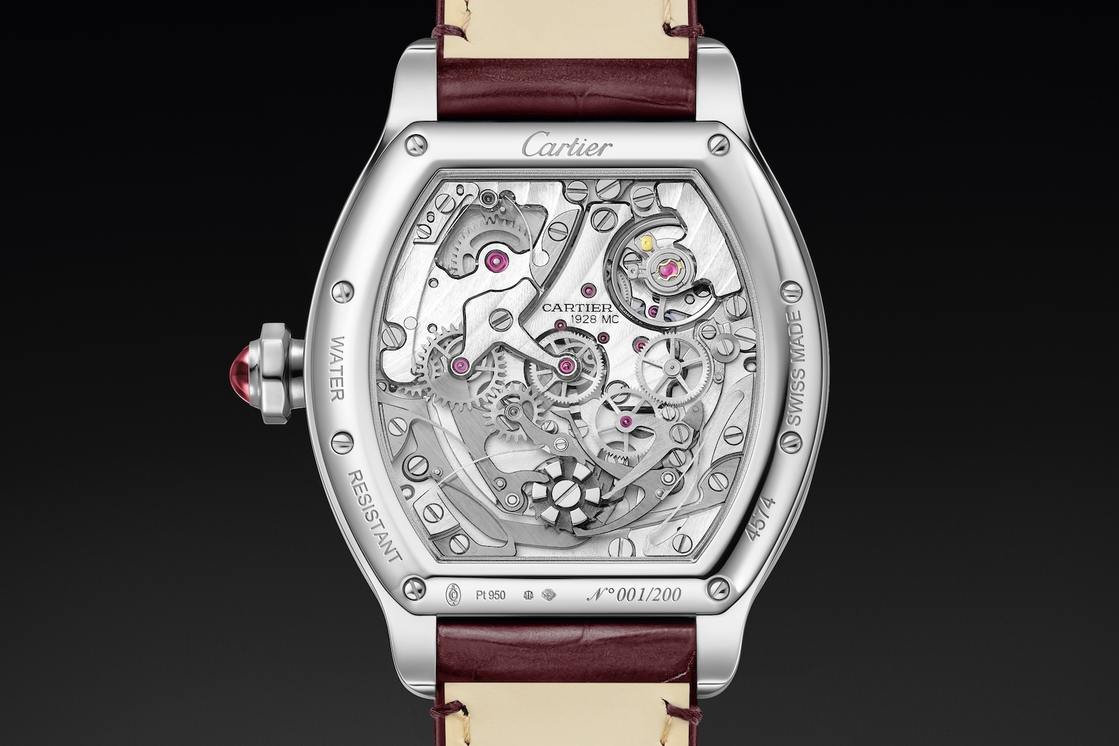 Cartier Privé Tortue - caseback