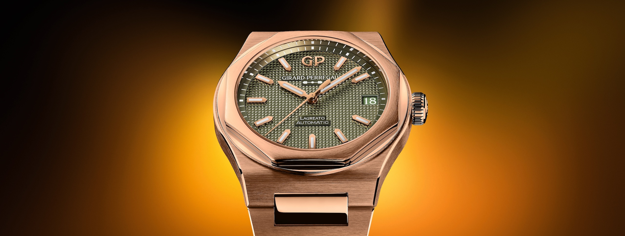 Girard-Perregaux Laureato Pink Gold - cover 2