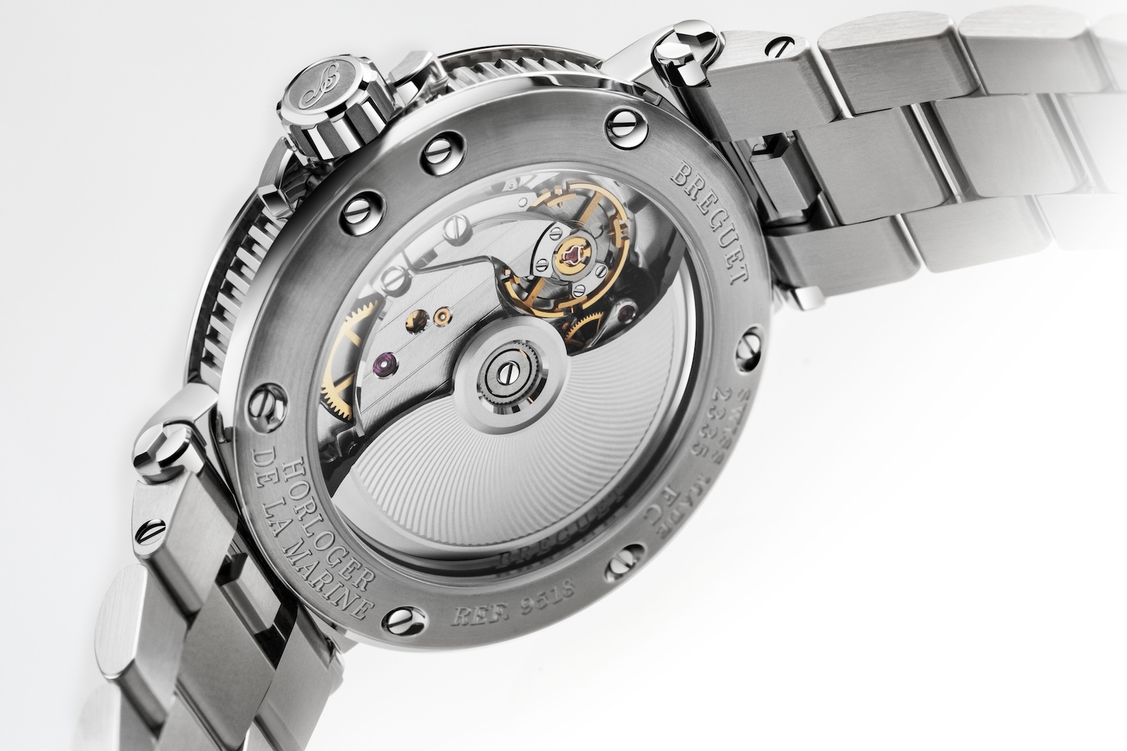 Breguet Marine 9518 - caseback