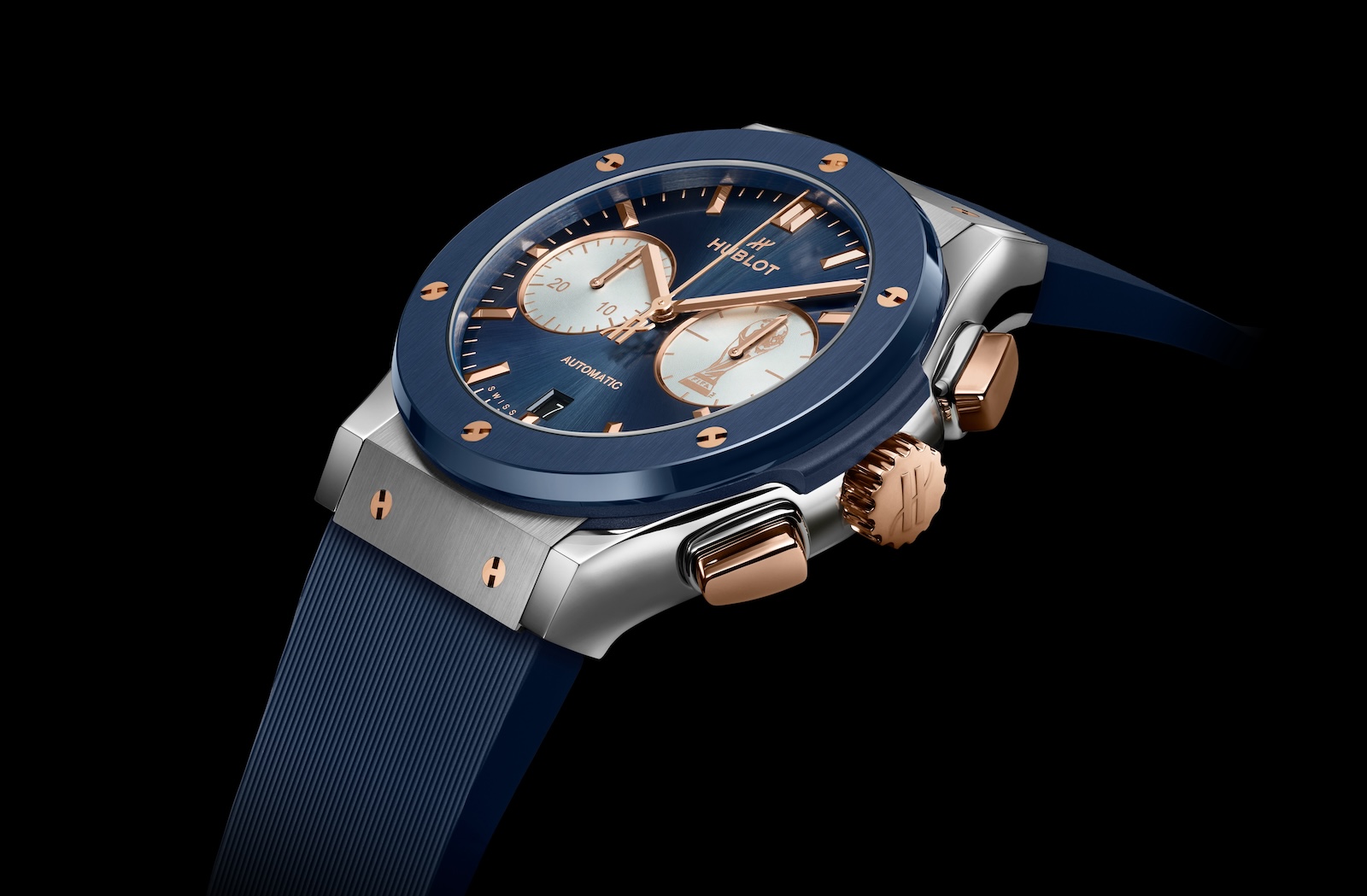 Hublot con el futbol argentino - Classic Fusion Chronograph Titanium