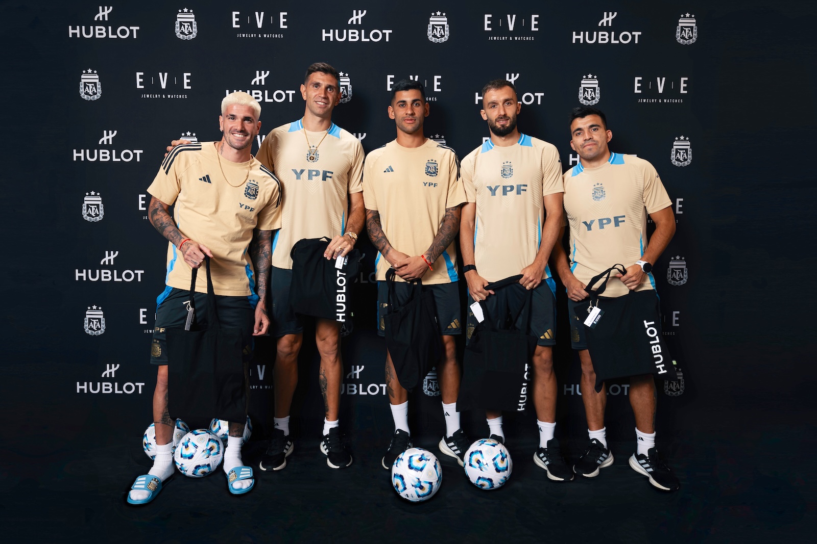 Hublot con el futbol argentino - team