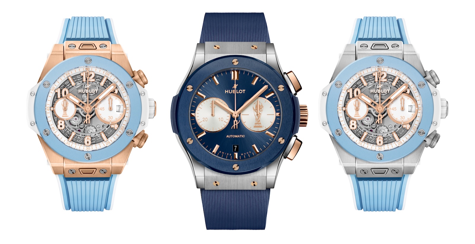 Hublot con el futbol argentino - trio