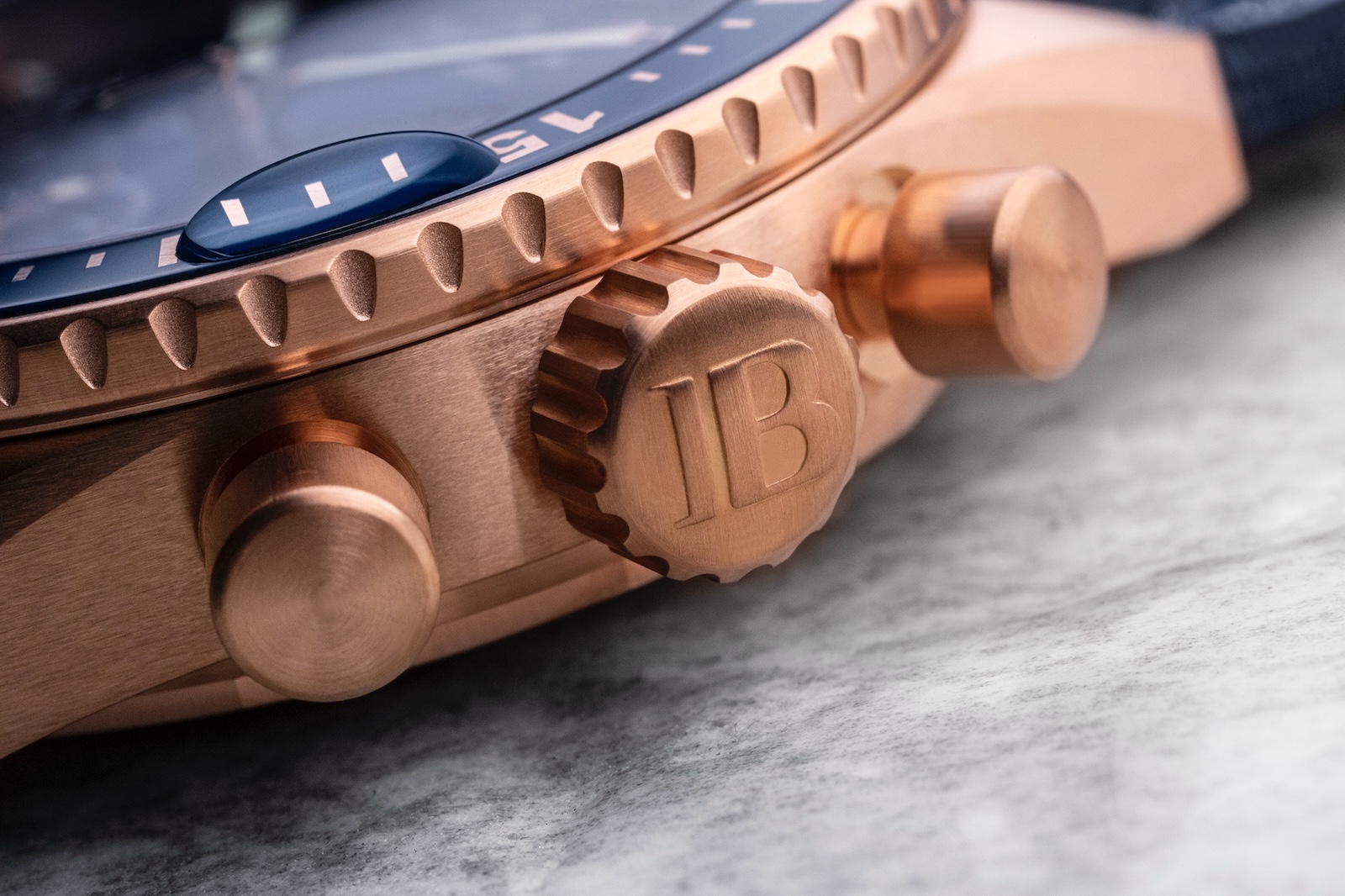 Blancpain Fifty Fathoms Bathyscaphe Rose Gold - Chronograph carrura