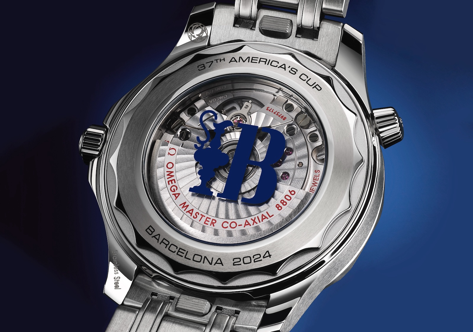 Omega Seamaster Diver 300M America’s Cup - caseback