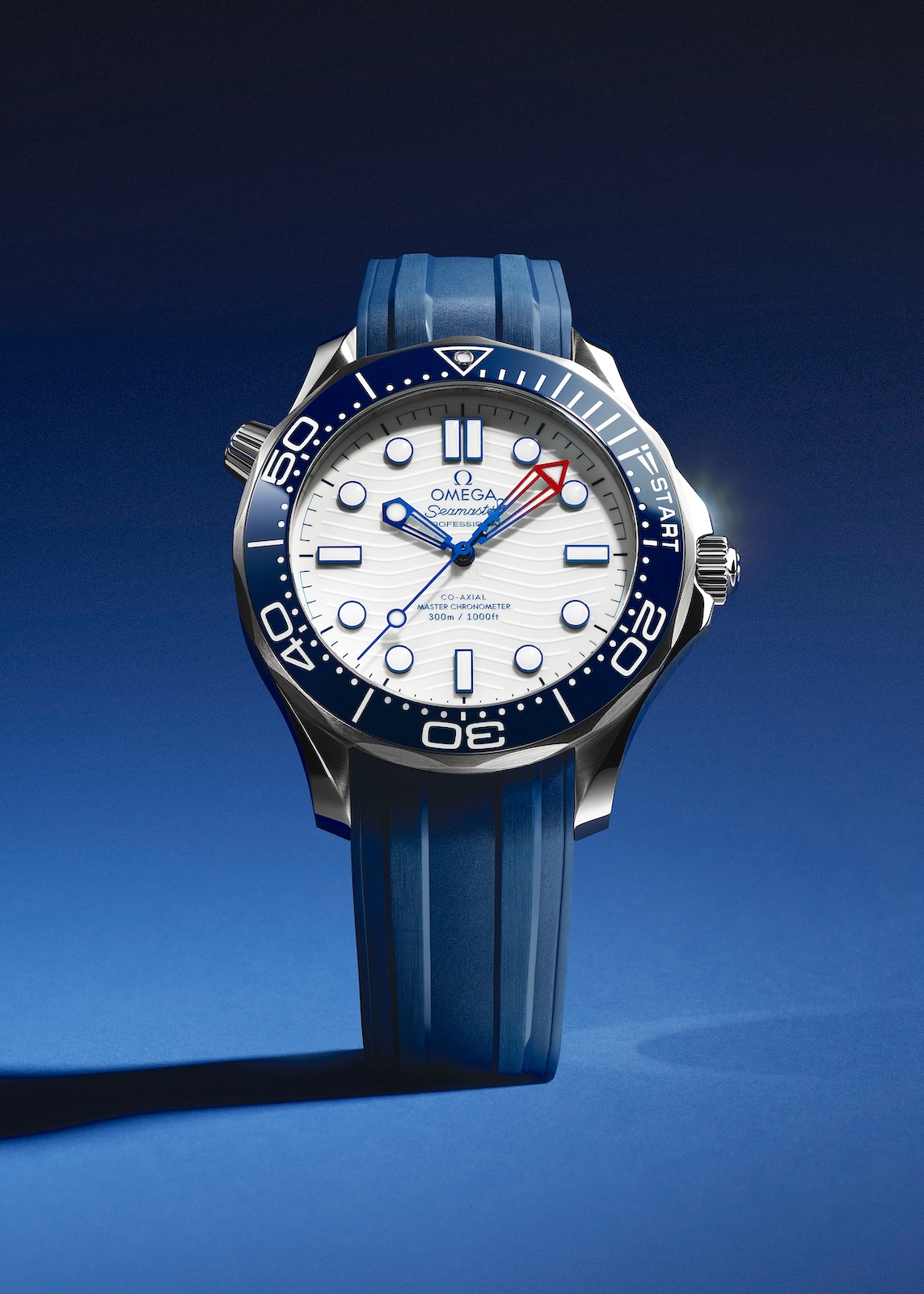 Omega Seamaster Diver 300M America’s Cup - caucho