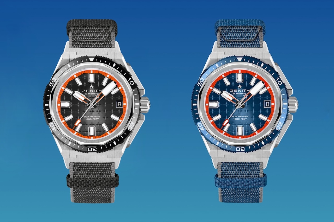 Zenith Defy Skyline Chronograph - black and blue