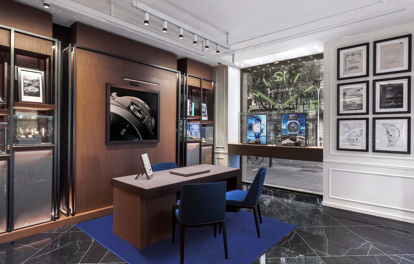 Boutique Panerai de Barcelona - interior 03