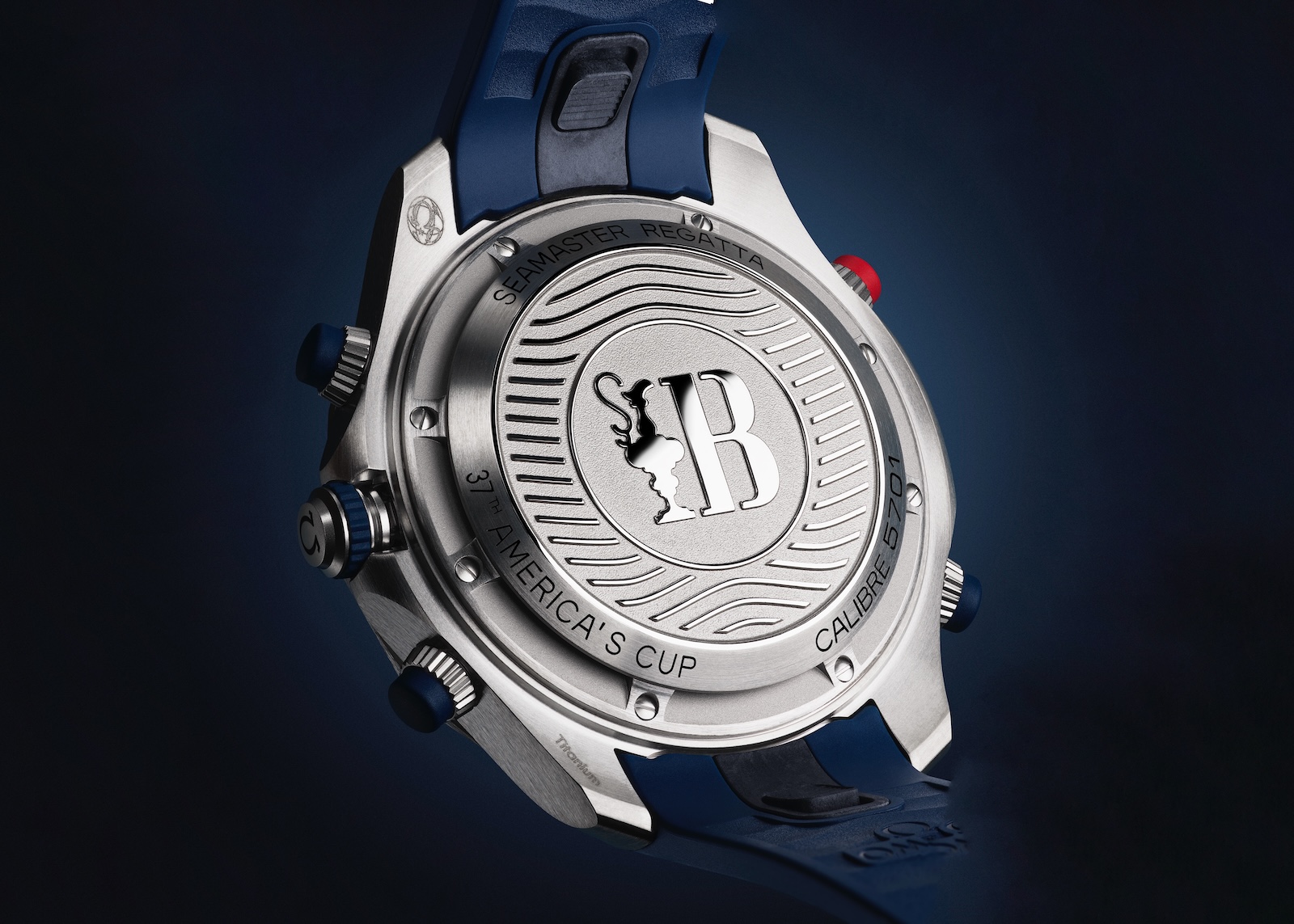 Omega Seamaster Regatta - caseback