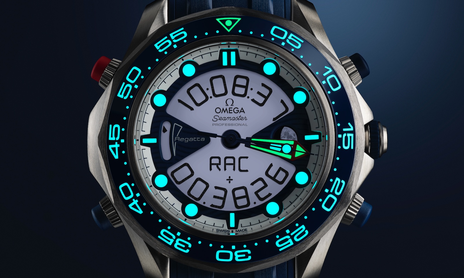 Omega Seamaster Regatta - luminiscencia