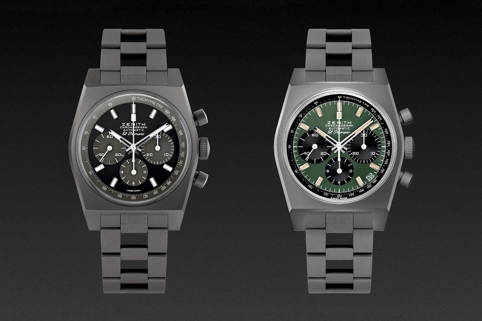 Zenit Chronomaster Revival Shadow y Safari - duo