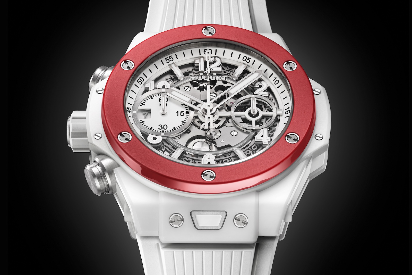 Hublot Big Bang Unico Left Handed White Ceramic