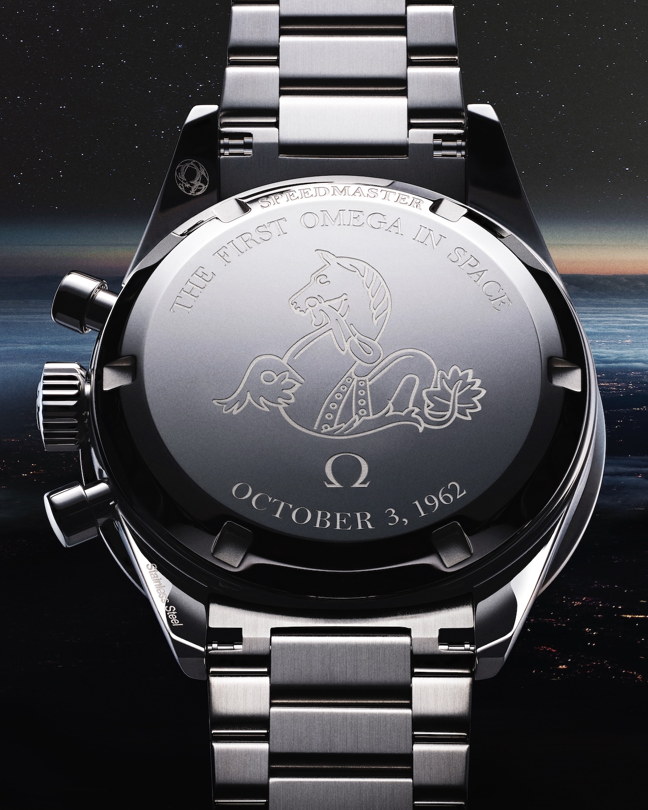 Omega Speedmaster The First Omega in Space - caseback