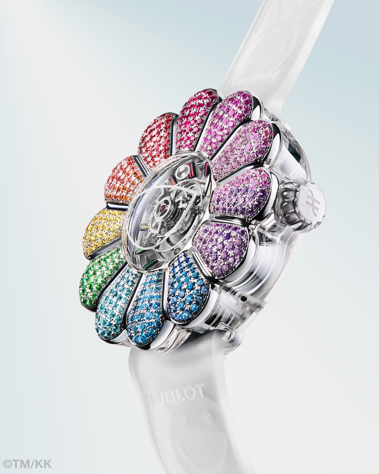 Hublot MP-15 Takashi Murakami Tourbillon Sapphire Rainbow - art 02