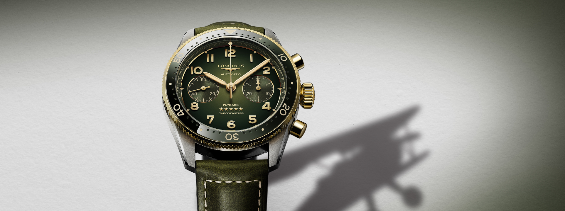 Longines Spirit Flyback en acero y oro_01