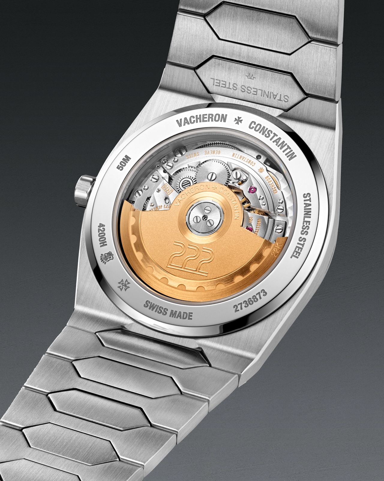Vacheron Constantin HIstoriques 222 Steel - caseback