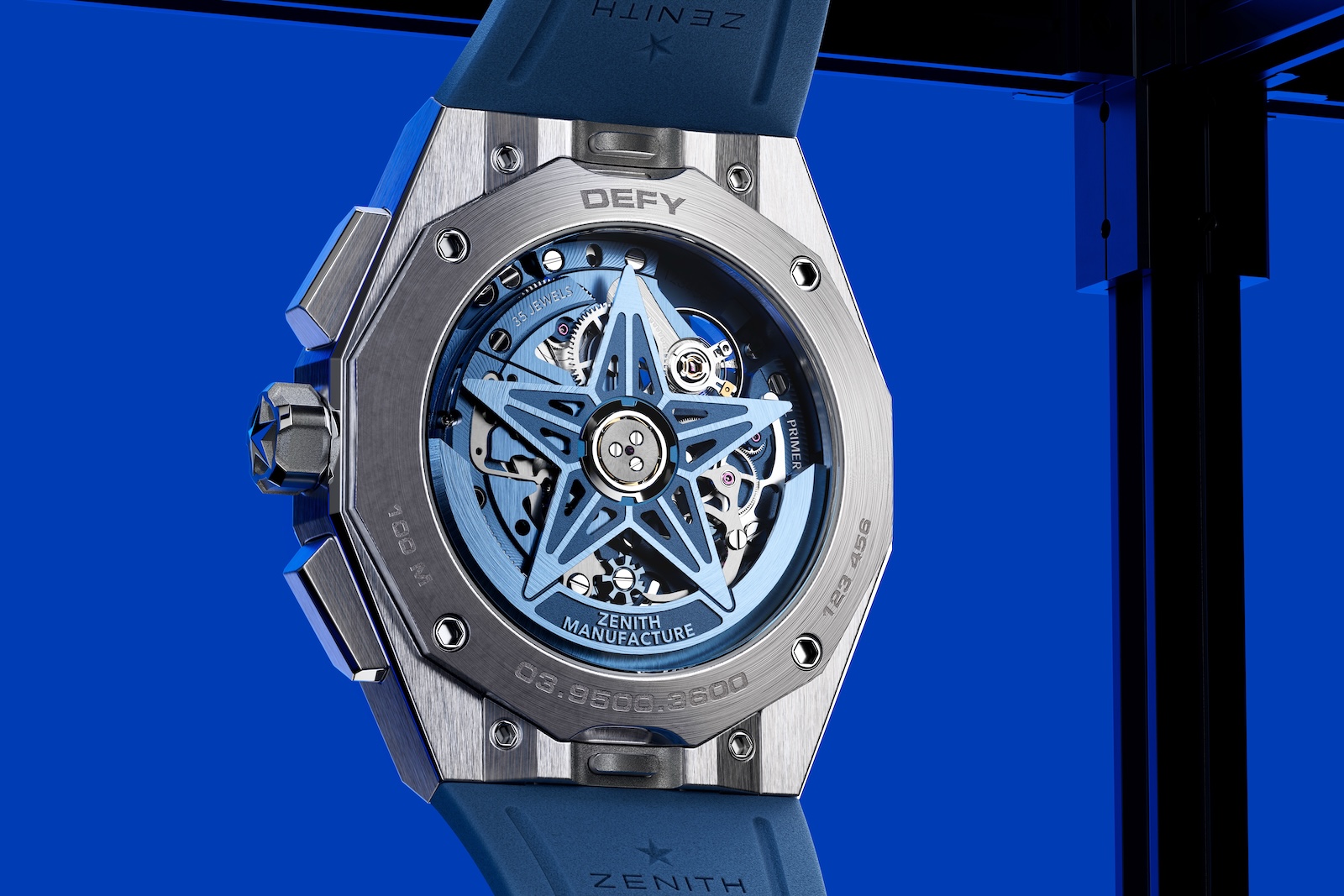 Zenith Defy Skyline Chronograph Skeleton - caseback