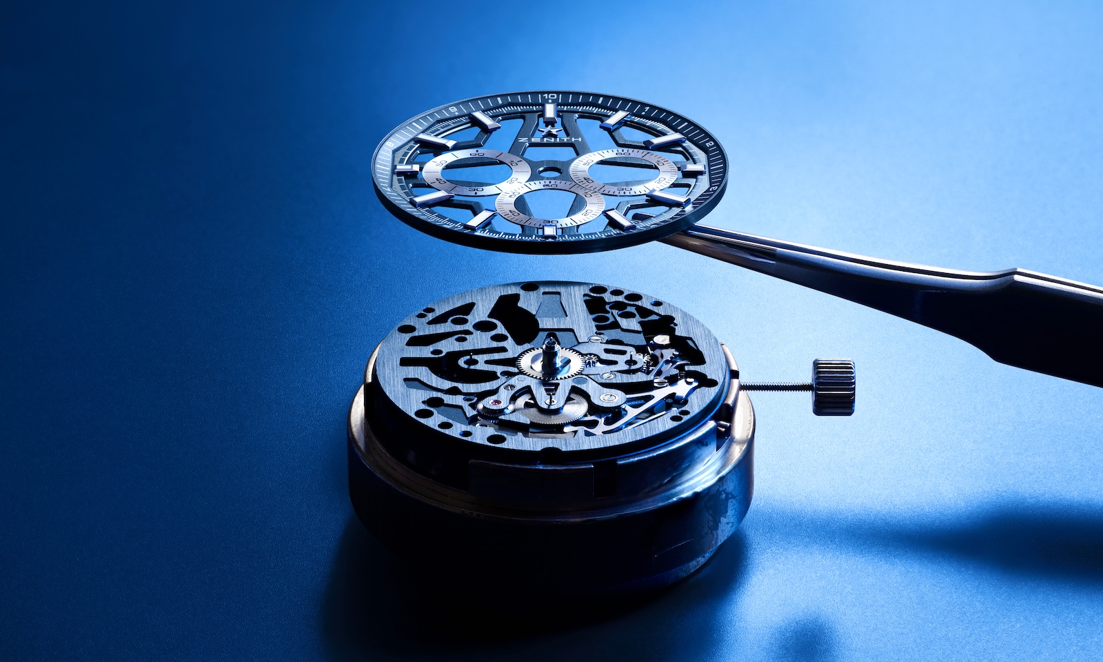 Zenith Defy Skyline Chronograph Skeleton - esfera