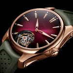 H. Moser & Cie. Pioneer Tourbillon Burgundy
